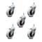 Service Caster 3 Inch Thermoplastic Rubber Wheel 5/16 Inch Threaded Stem Caster SCC, 5PK SCC-TS05S310-TPRS-5161815-5 - alternate 1